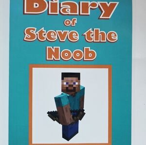 Diary of Steve the Noob- Minecraft book.